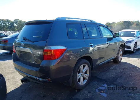 2010 Toyota Highlander V6 Limited from USA, damaged, VIN 5TDDK3EH9AS025859